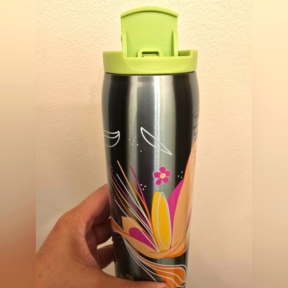NWT Starbucks 2025 LATAM Release Floral Stainless Steel Tumbler - Picture 8 of 11